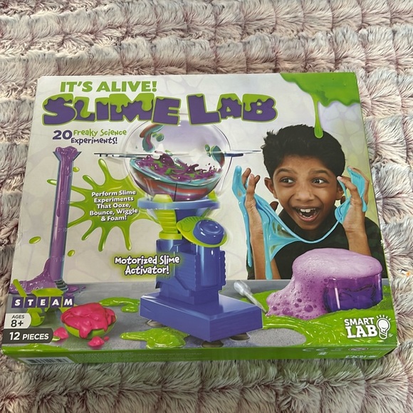 Steam Other - It's Alive! Slime Lab by SmartLab Toys Educational Experiments STEAM 12 pc. New
